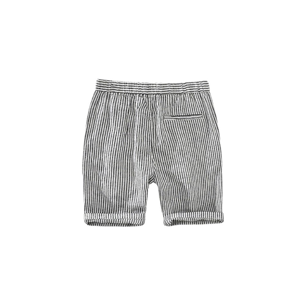 Bermuda Linho Masculina Ellegance Listrada