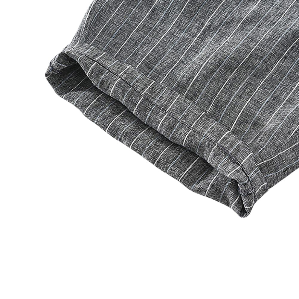 Bermuda Linho Masculina Ellegance Listrada