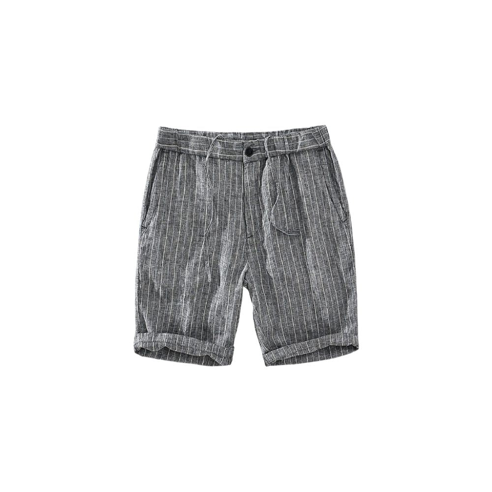 Bermuda Linho Masculina Ellegance Listrada