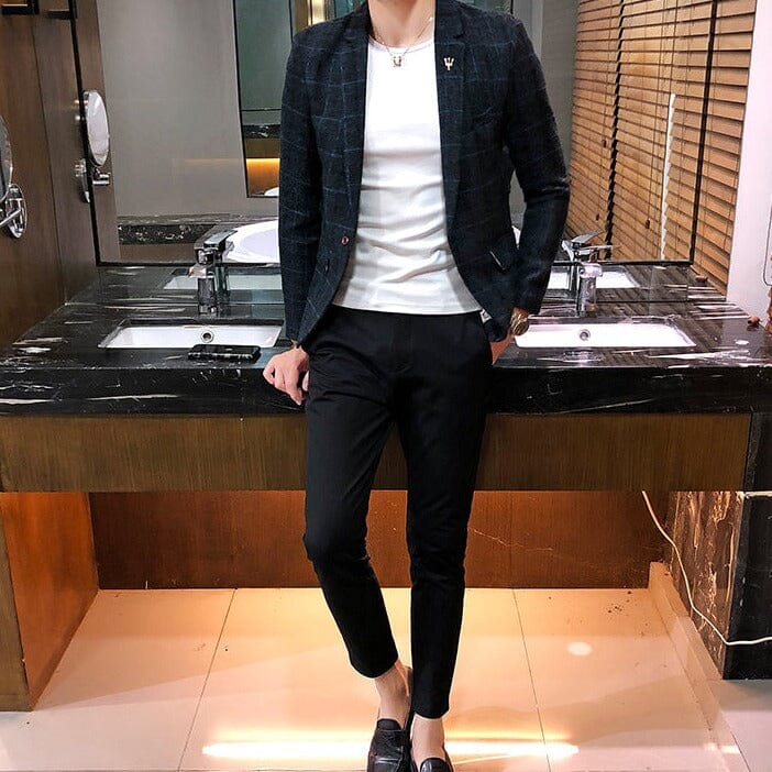 Blazer Masculino Ellegance Xadrez