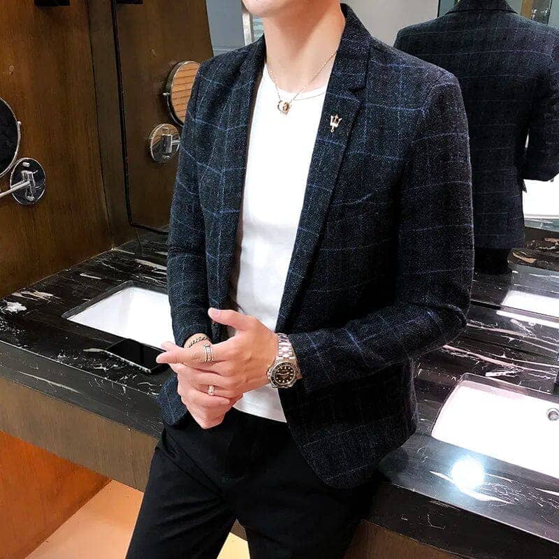 Blazer Masculino Ellegance Xadrez