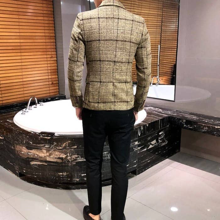 Blazer Masculino Ellegance Xadrez
