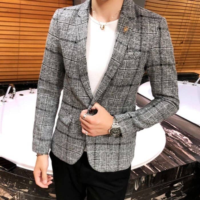 Blazer Masculino Ellegance Xadrez
