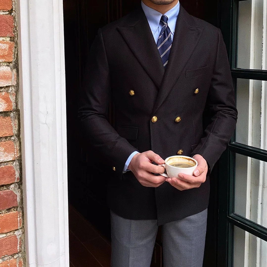 Blazer Masculino Transpassado Ellegance F002