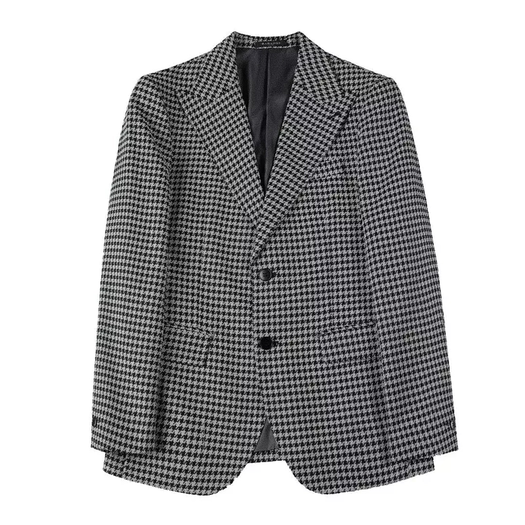 Blazer Masculino Xadrez Ellegance F019
