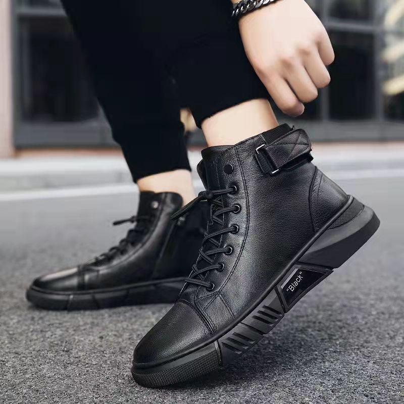 Bota Masculina Ellegance Court Black