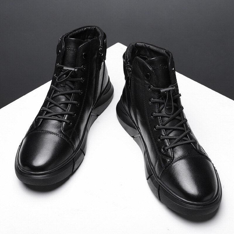 Bota Masculina Ellegance Court Black