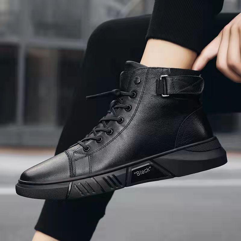 Bota Masculina Ellegance Court Black