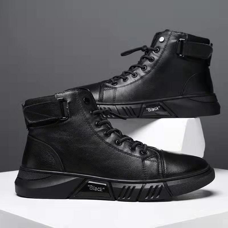 Bota Masculina Ellegance Court Black