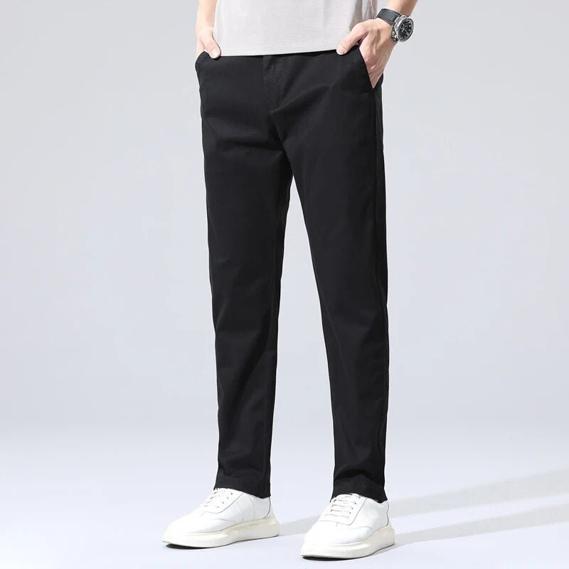 Calça Chino em Sarja Masculina Ellegance F011