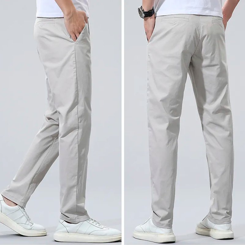 Calça Chino em Sarja Masculina Ellegance F011