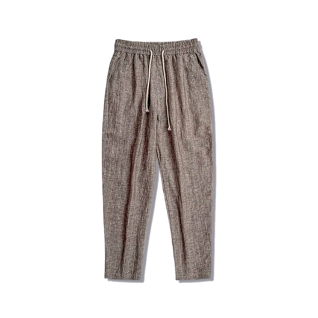 Calça Linho Listrada Ellegance F084