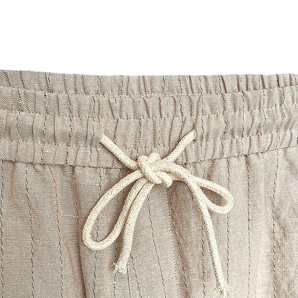 Calça Linho Listrada Ellegance F084