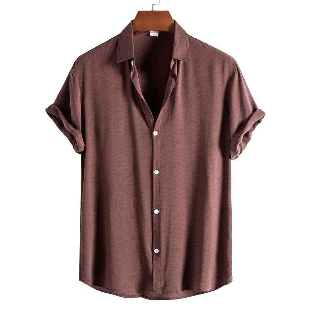 Camisa Manga Curta Lisa Ellegance Everyday