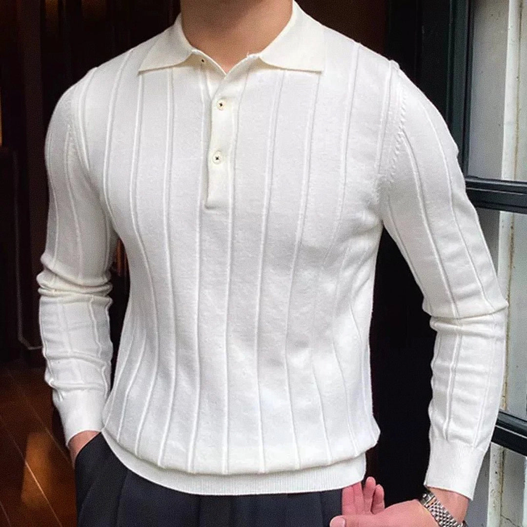 Camisa Polo de Manga Longa Ellegance Reus