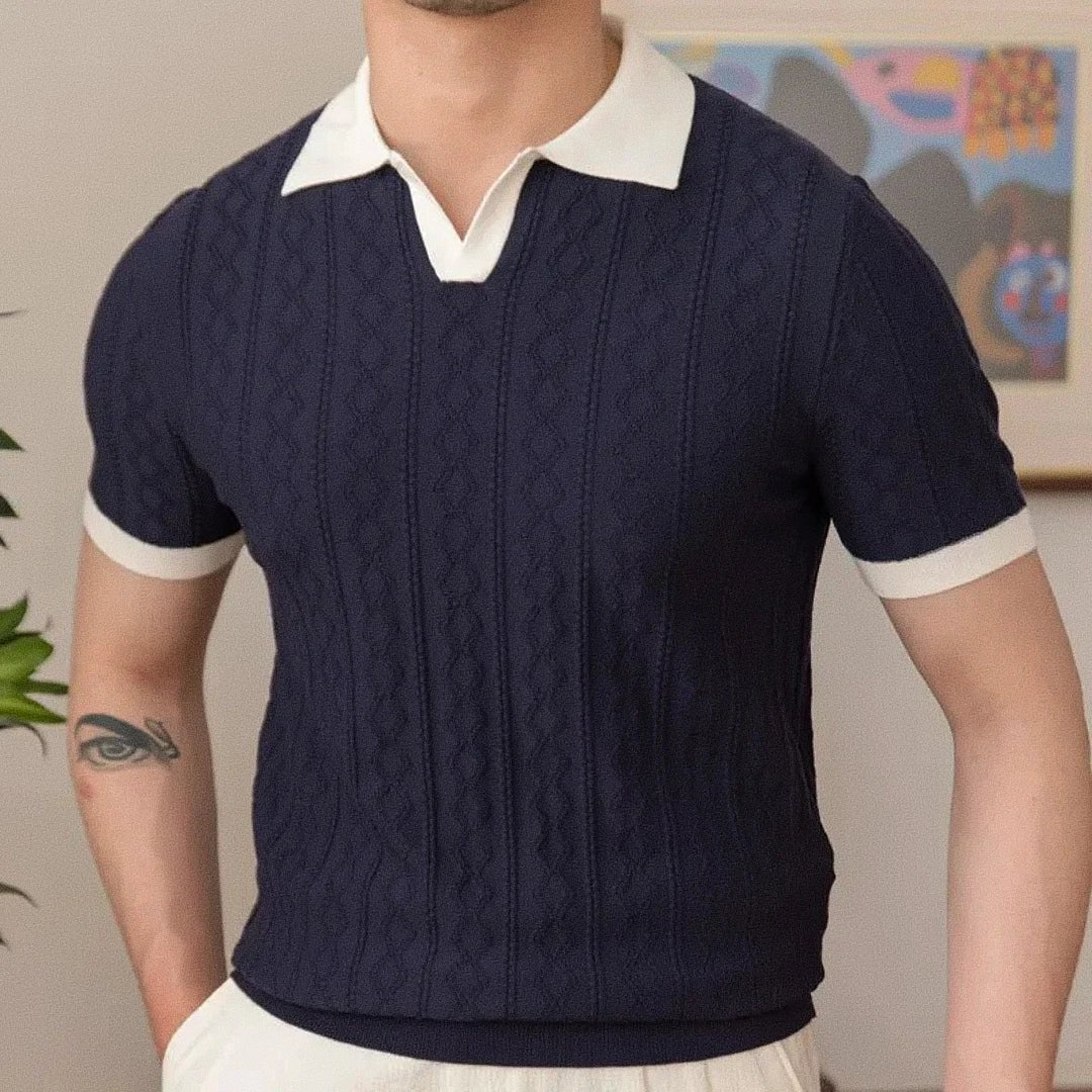 Camisa Polo Tricot Masculina Ellegance Madrid