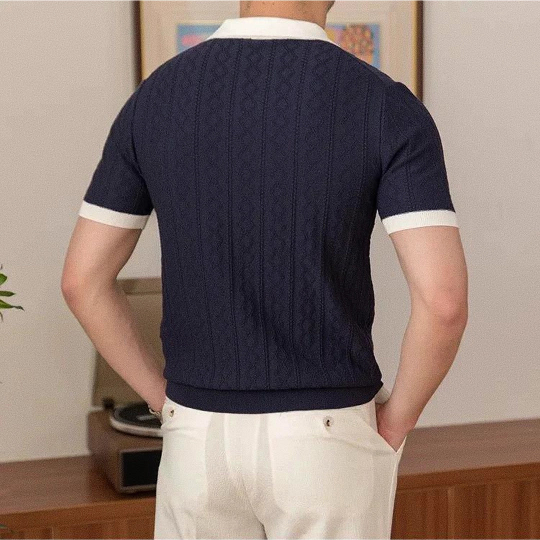 Camisa Polo Tricot Masculina Ellegance Madrid