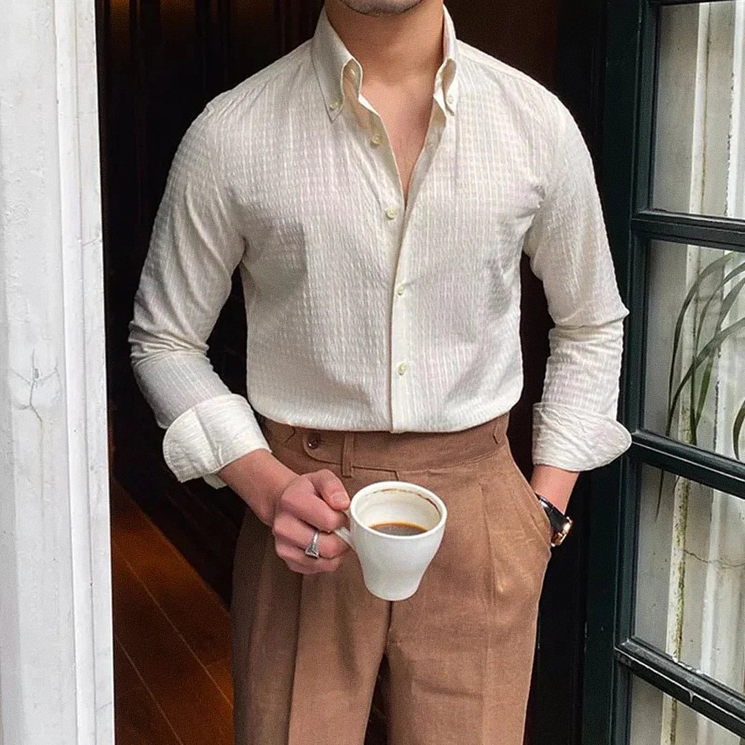 Camisa Social Masculina Ellegance Bolzano