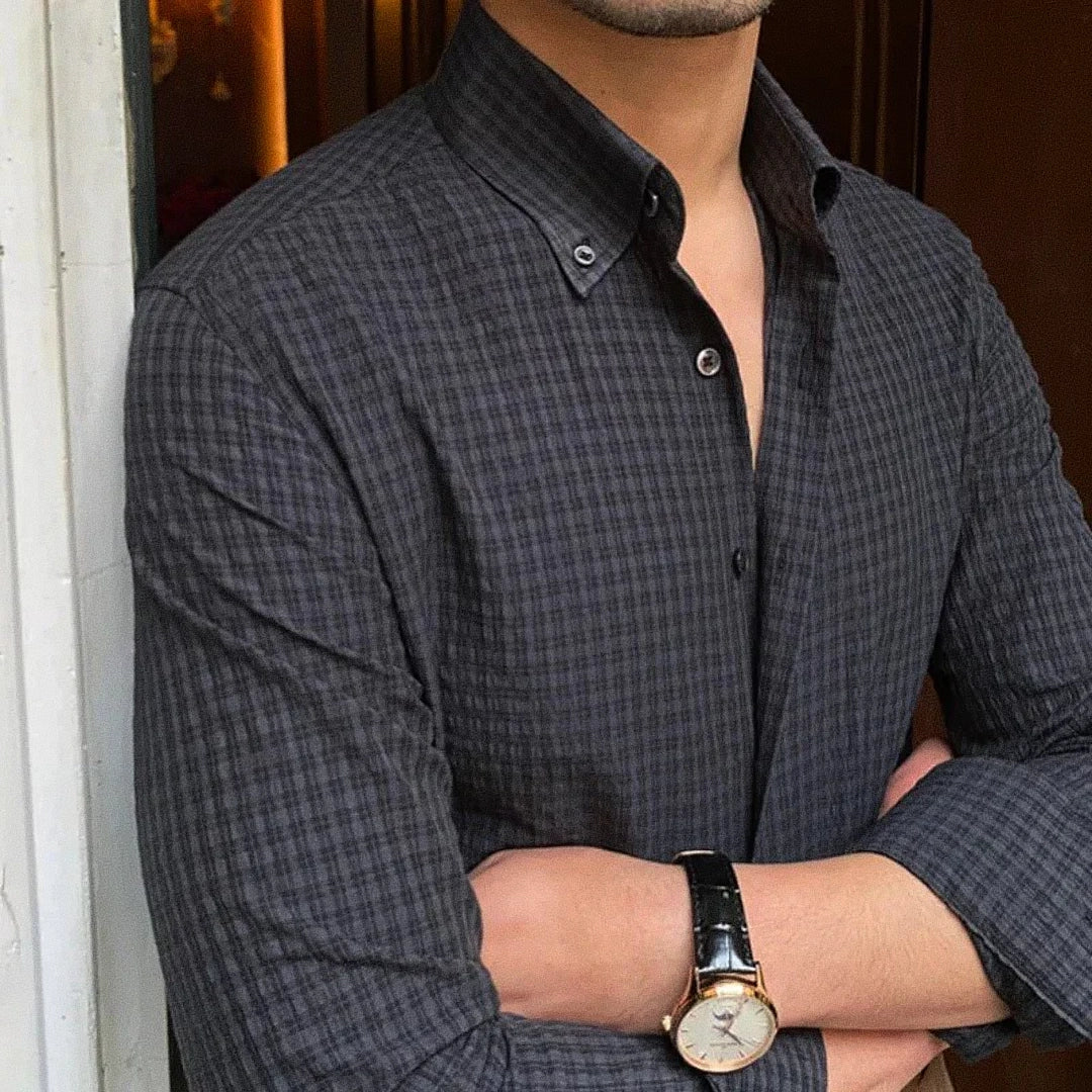 Camisa Social Masculina Ellegance Bolzano