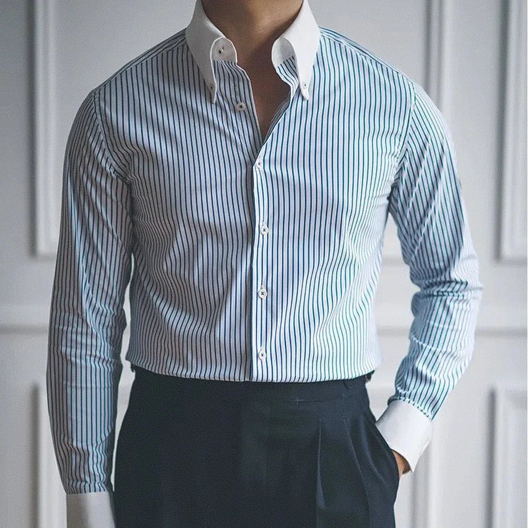 Camisa Social Masculina Ellegance Roma