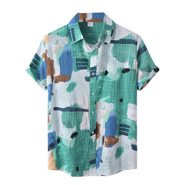 Camisa Manga Curta Ellegance Mirage