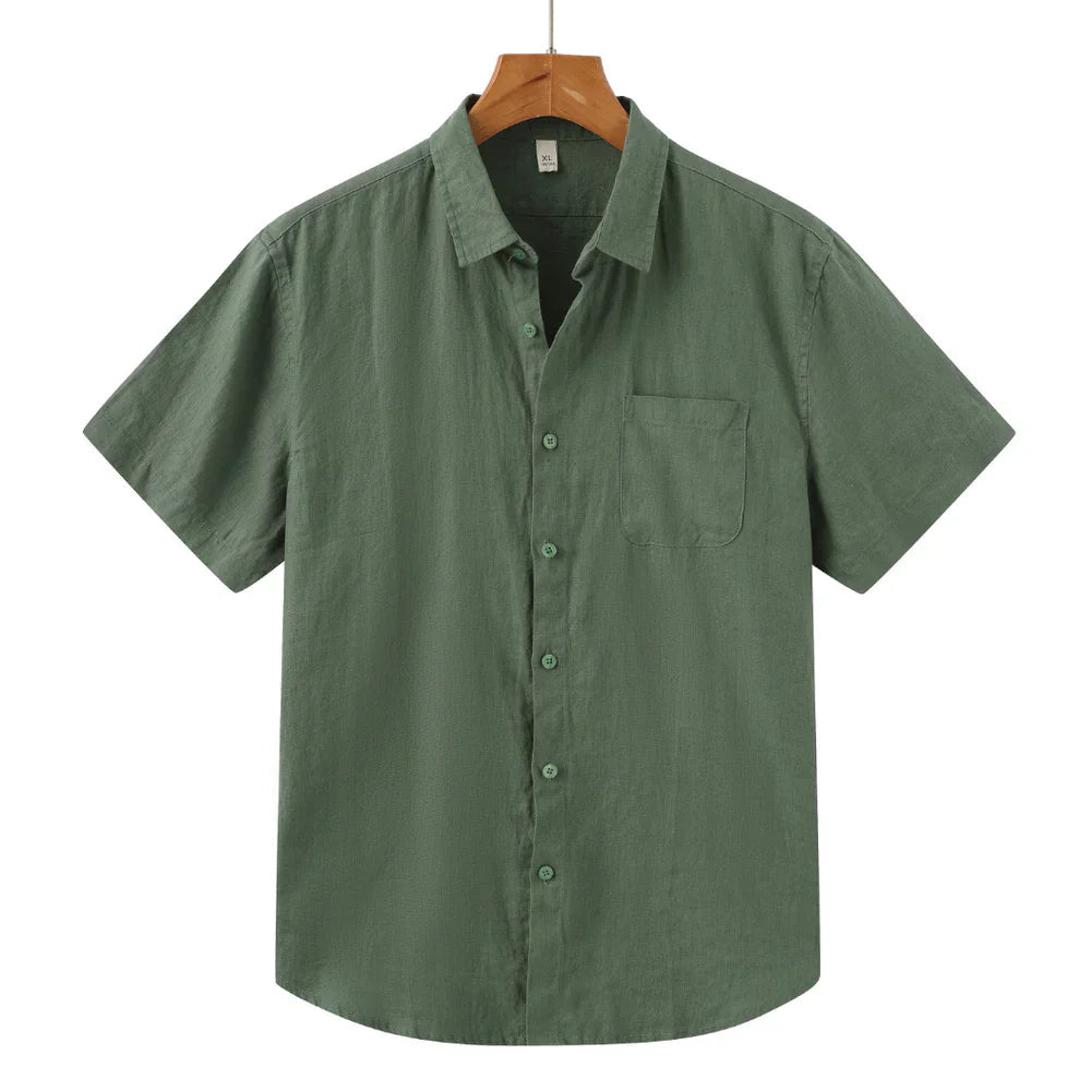 Camisa Masculina Ellegance de Linho Veneza
