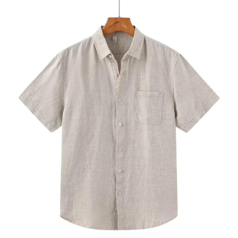 Camisa Masculina Ellegance de Linho Veneza