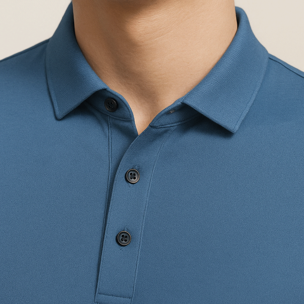 Conjunto 2 Camisas Polos em Seda Gelo Ellegance