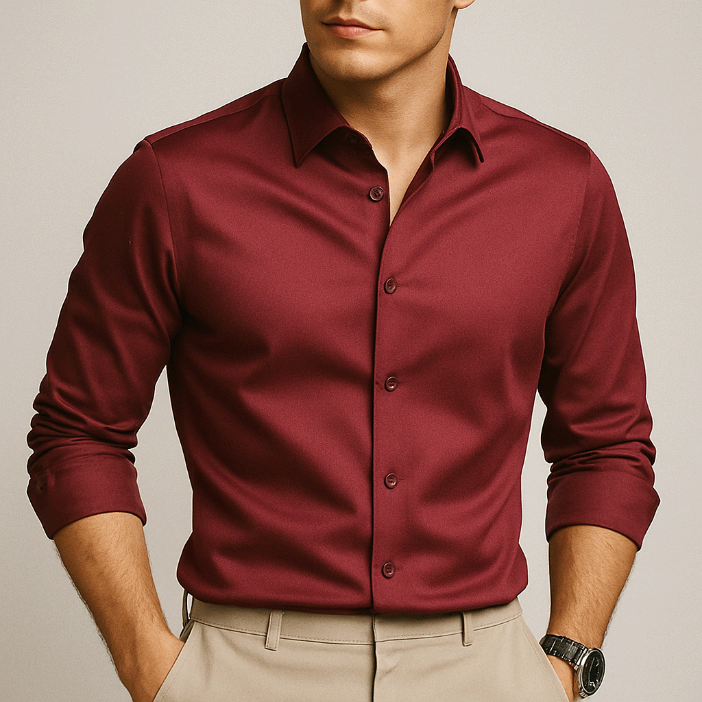 Camisa Social Masculina Ellegance Spectre