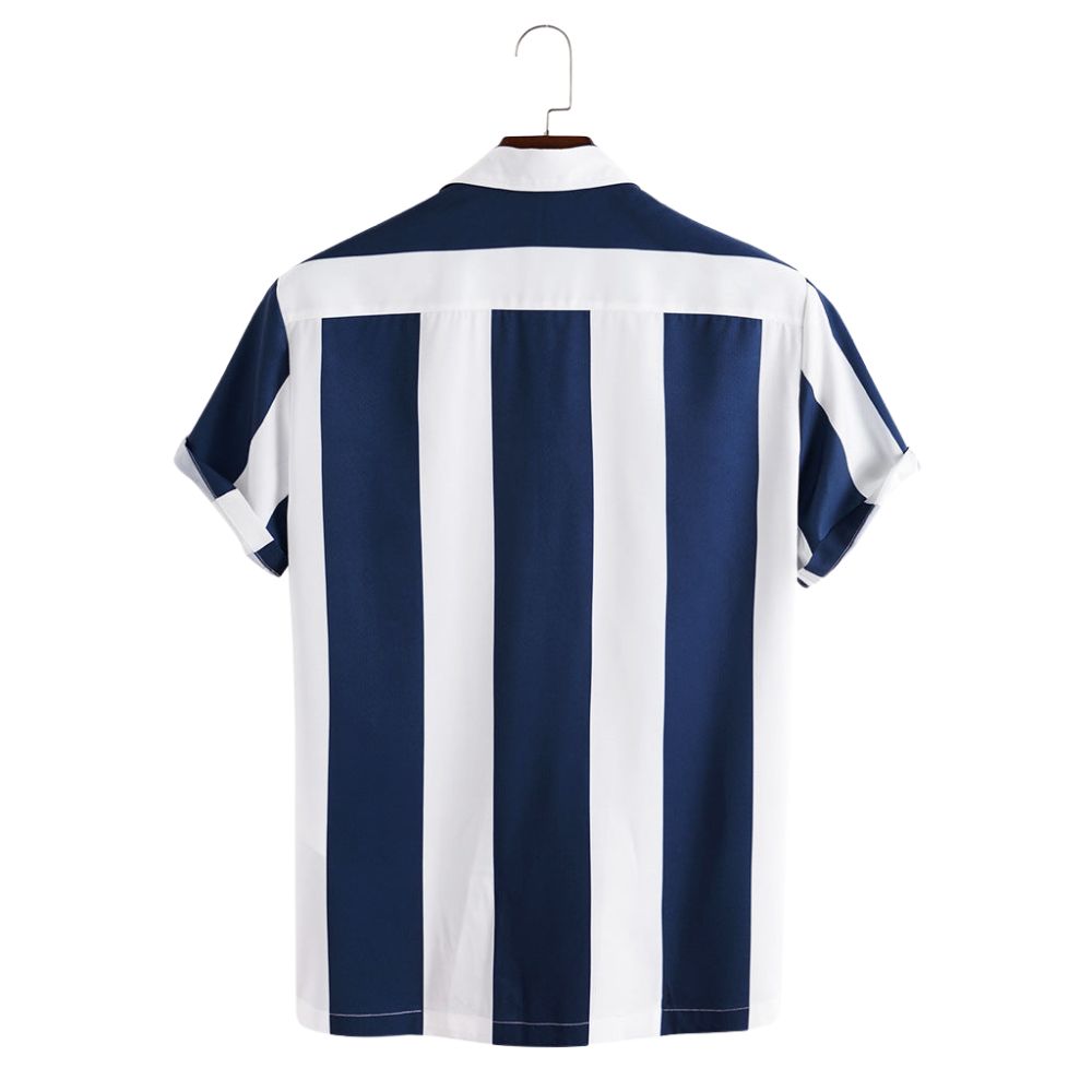 Camisa Manga Curta Ellegance Ocean