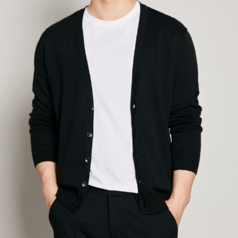 Cardigan Masculino Com Botões Ellegance