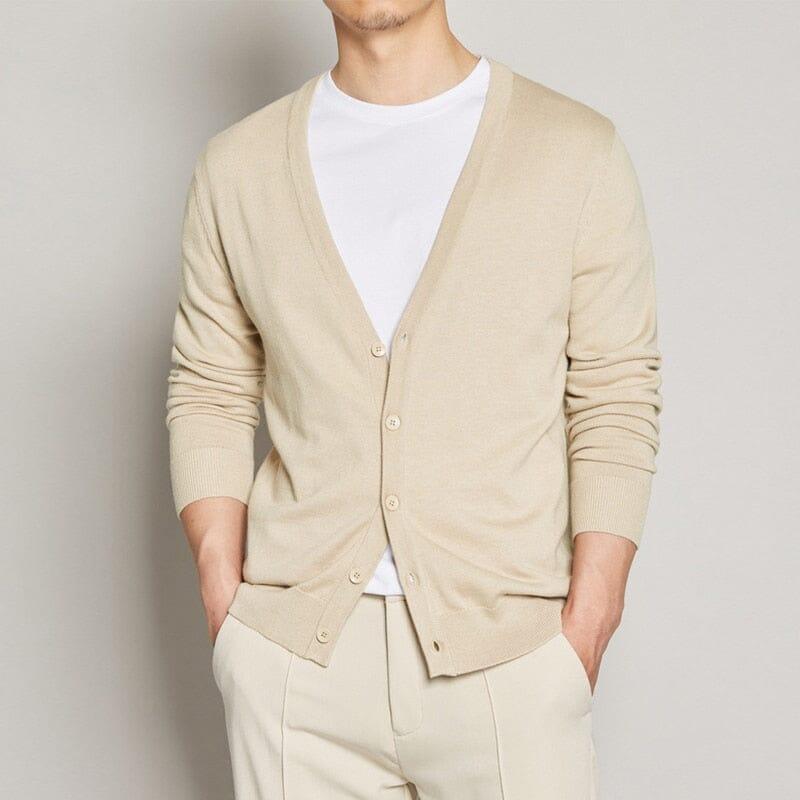 Cardigan Masculino Com Botões Ellegance