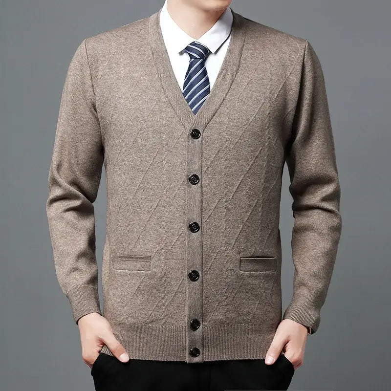 Cardigan Masculino Executivo Ellegance