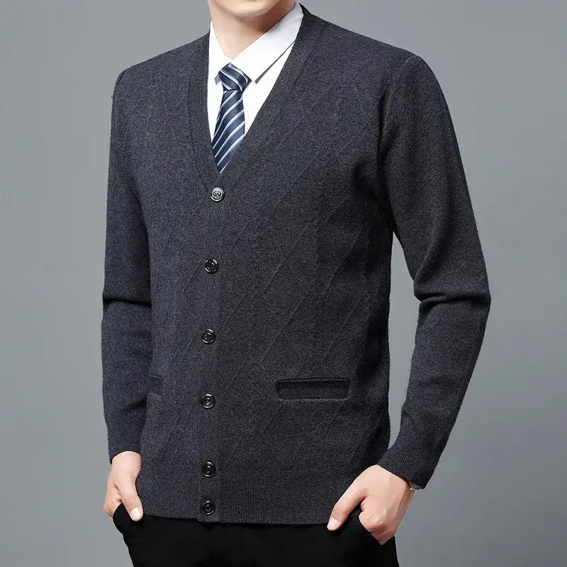 Cardigan Masculino Executivo Ellegance