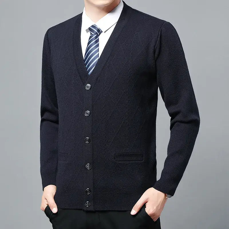 Cardigan Masculino Executivo Ellegance