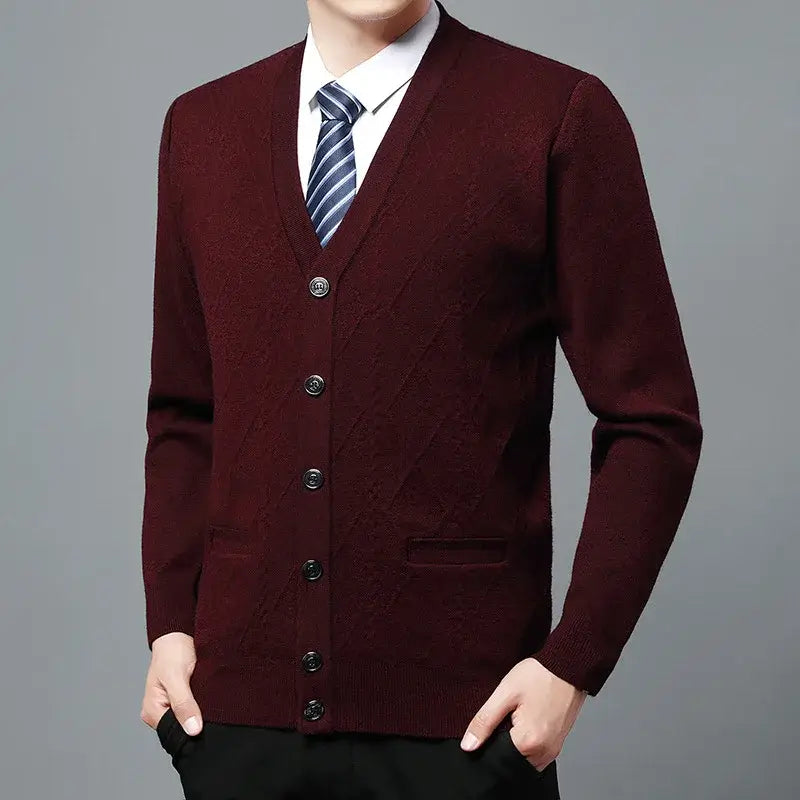 Cardigan Masculino Executivo Ellegance