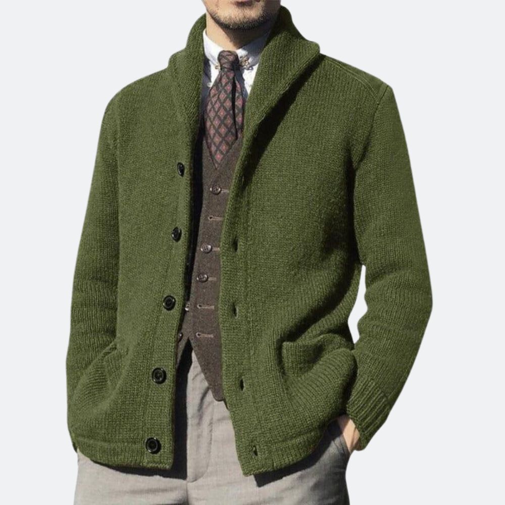 Cardigan Masculino London Ellegance