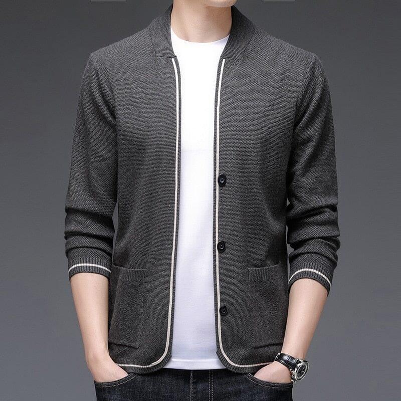 Cardigan Masculino Slim Ellegance