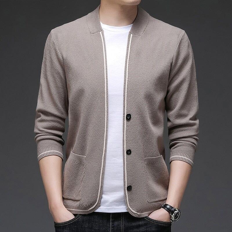 Cardigan Masculino Slim Ellegance