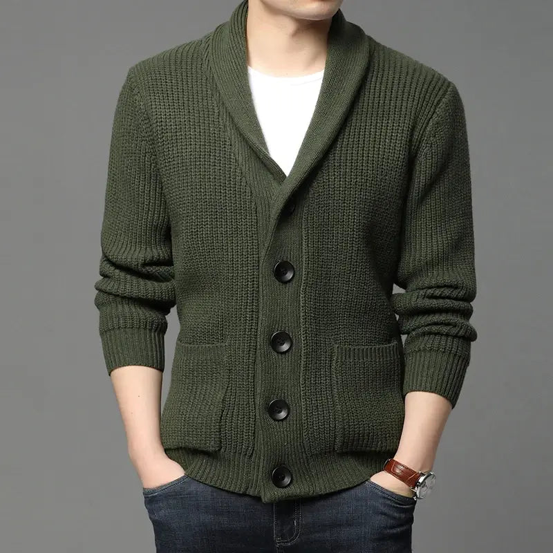 Cardigan Masculino Tricot Ellegance