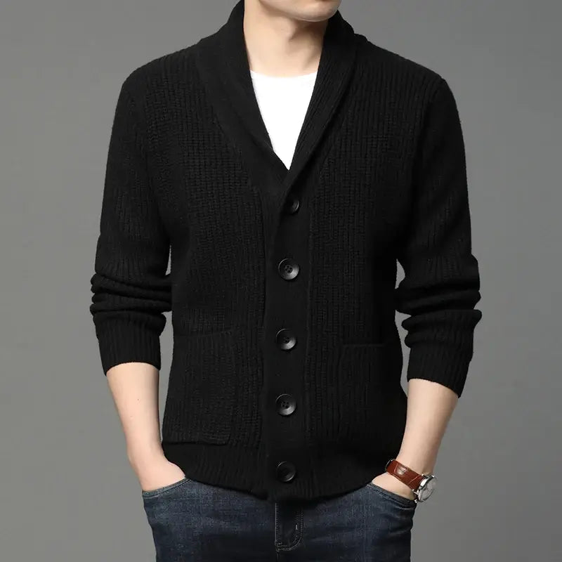 Cardigan Masculino Tricot Ellegance