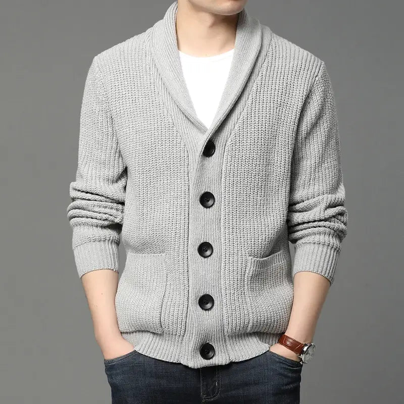 Cardigan Masculino Tricot Ellegance
