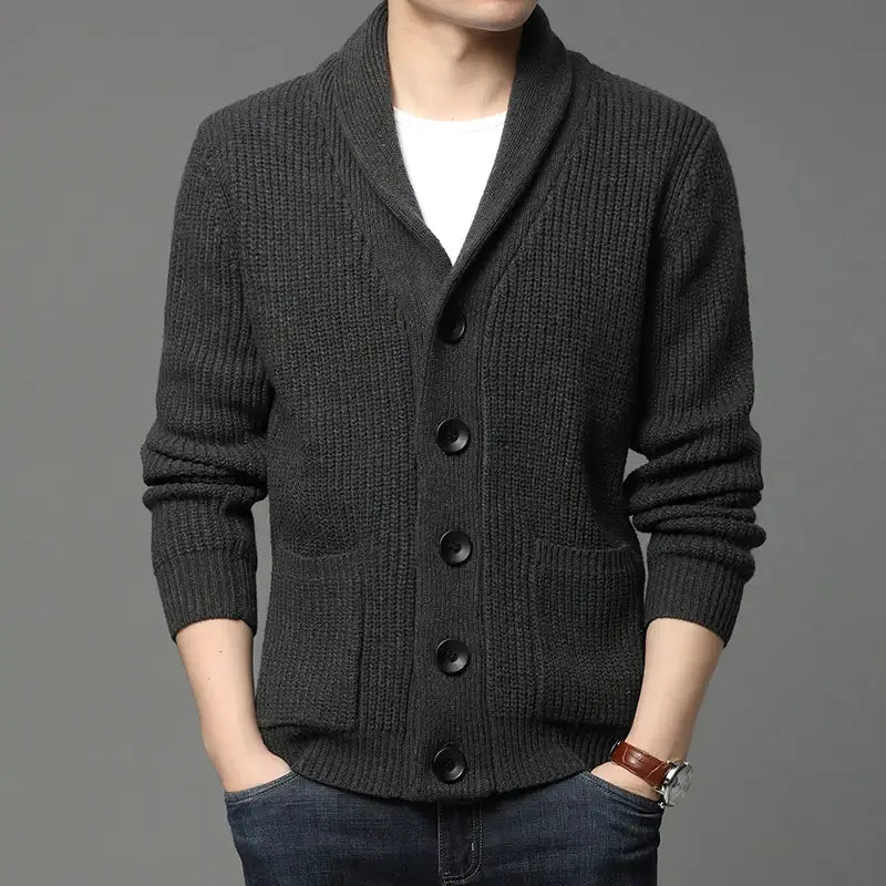 Cardigan Masculino Tricot Ellegance