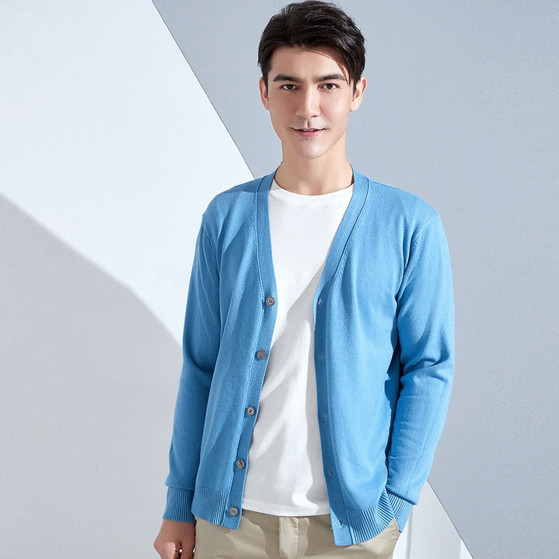 Cardigan Masculino Com Botões Ellegance