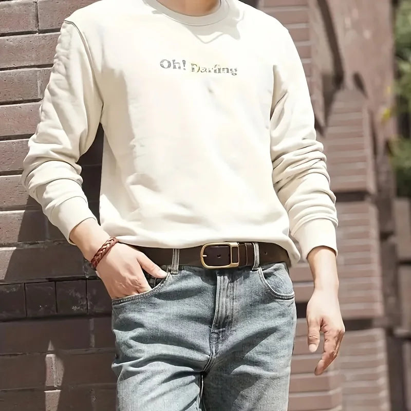 Cinto Masculino de Couro Ellegance Argos