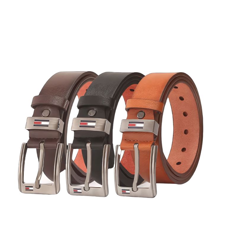 Cinto Masculino de Couro Ellegance Clássico