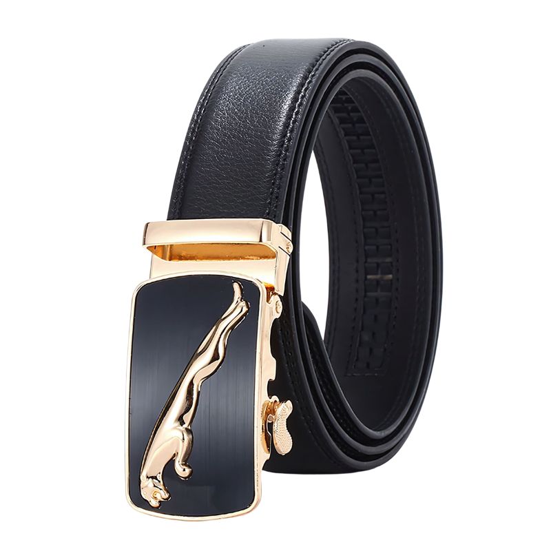 Cinto Masculino de Couro Ellegance Jaguar