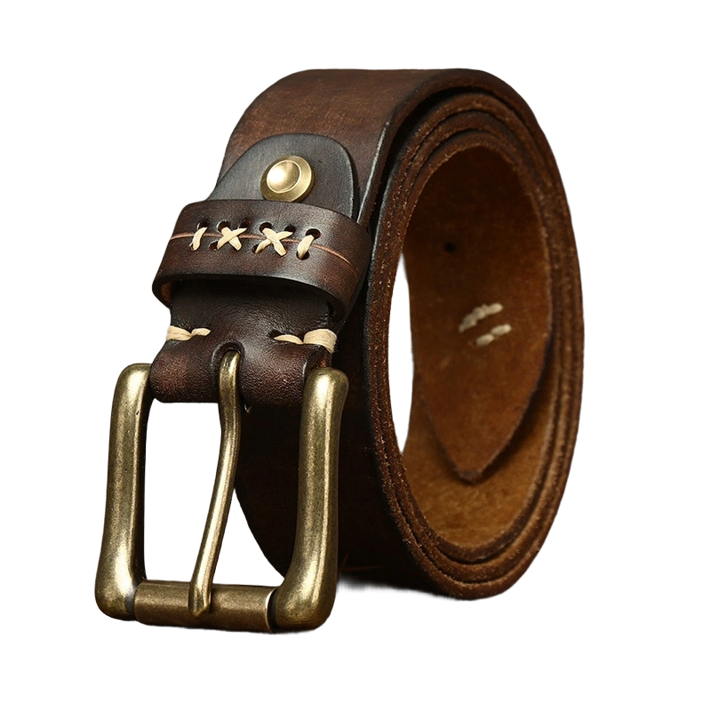 Cinto Masculino de Couro Ellegance Vintage