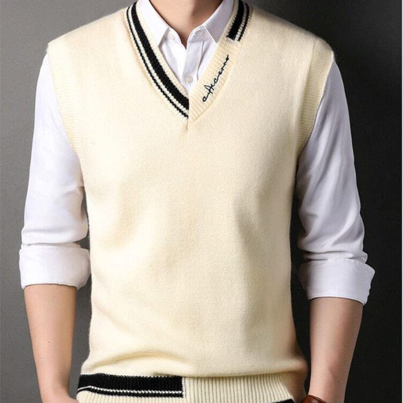 Colete Masculino em Lã Ellegance Vintage