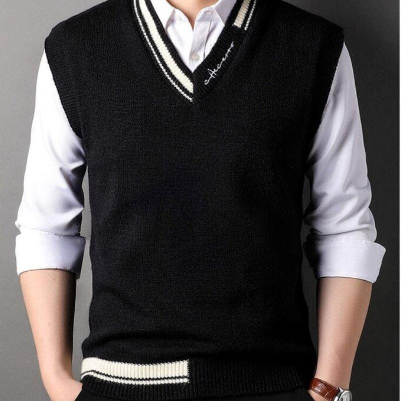 Colete Masculino em Lã Ellegance Vintage